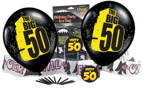Nifty 50th Birthday Gag Gifts
