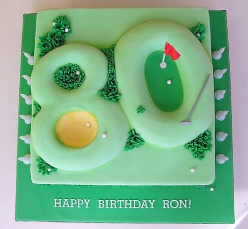 Happy 80th Pamela Custom Name & Age Birthday Cake Topper – XOXO Design