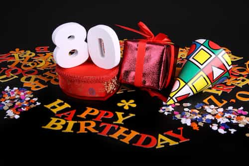 80th Birthday Ideas For Men